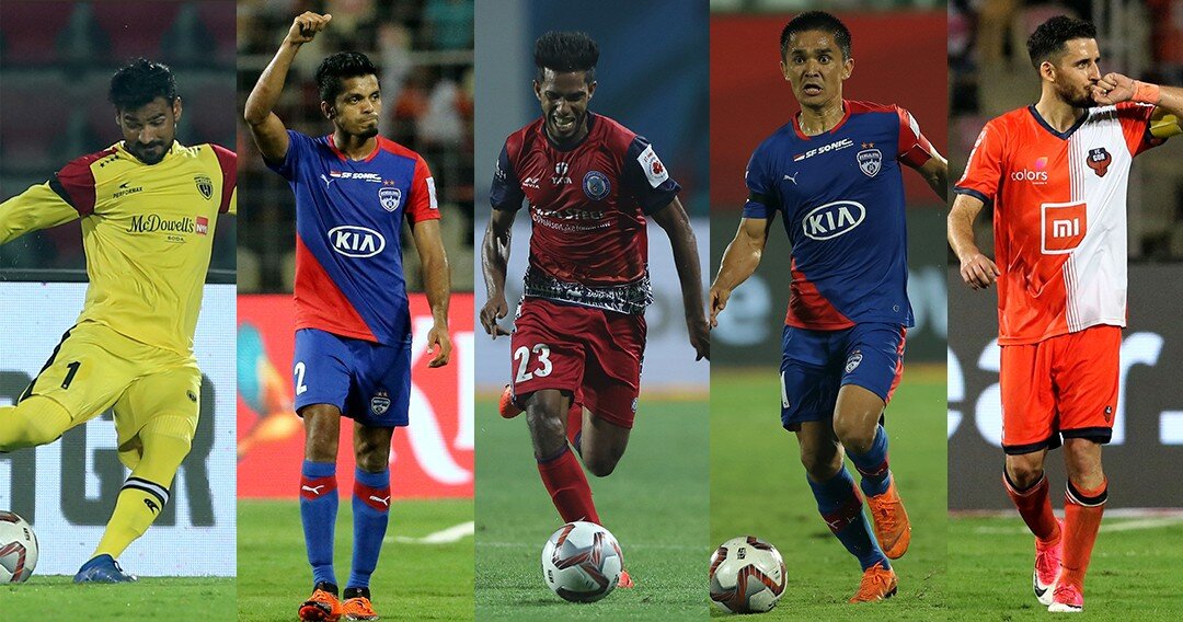 Isl Team Of The Season Indians Rise To The Fore In Landmark Campaign