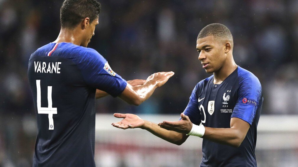 Things come naturally in a career- Raphael Varane on Kylian Mbappe to ...