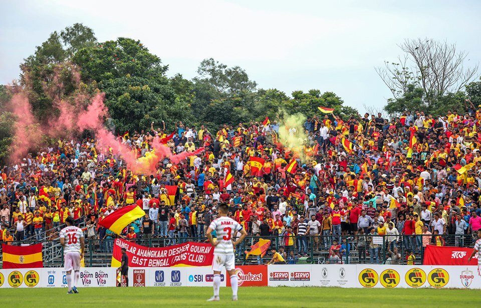 East Bengal Ultras in Durand Cup