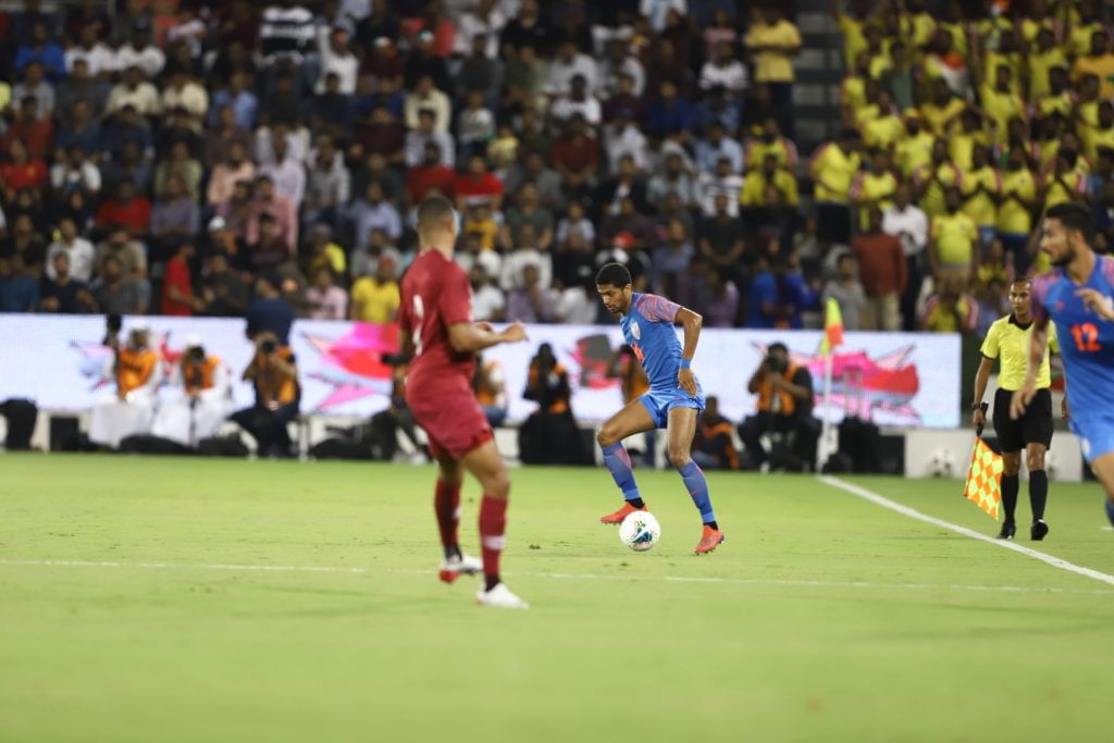 Mandar Rao Desai India vs Qatar 2019