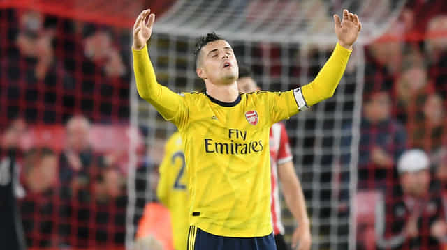 Granit Xhaka defends Arsenal after Patrice Evra questioned mentality