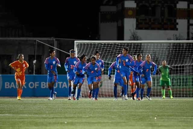 India U-15 Girls score 10 against Bhutan to reach SAFF Final