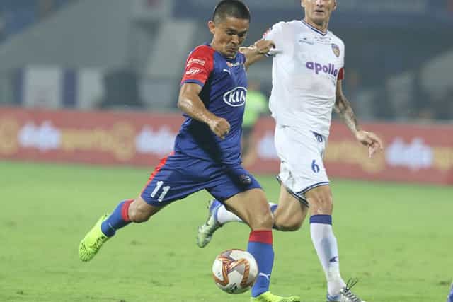 Bengaluru FC Vs Chennaiyin FC Ratings: Chhetri stars in Blues' first win