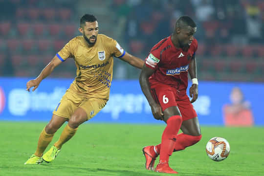 NorthEast United Vs Mumbai City FC: Gyan rescues point for Highlanders