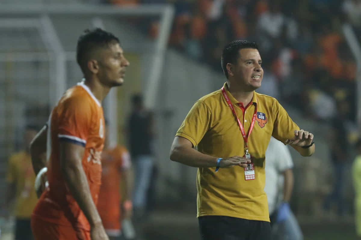Sergio Lobera: I can tell you that I'm very proud of my players