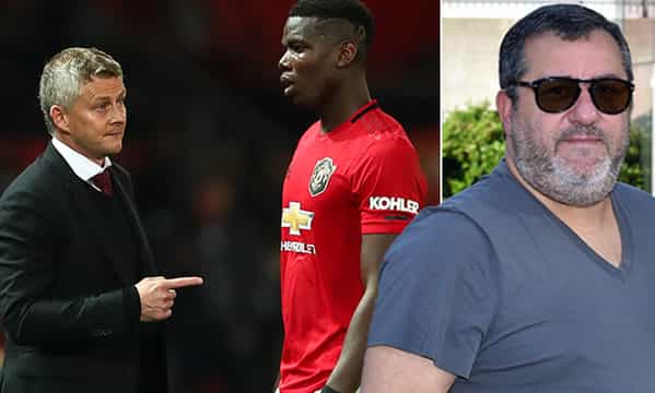 Paul Pogba's agent Mino Raiola: He wants to win trophies with Man United