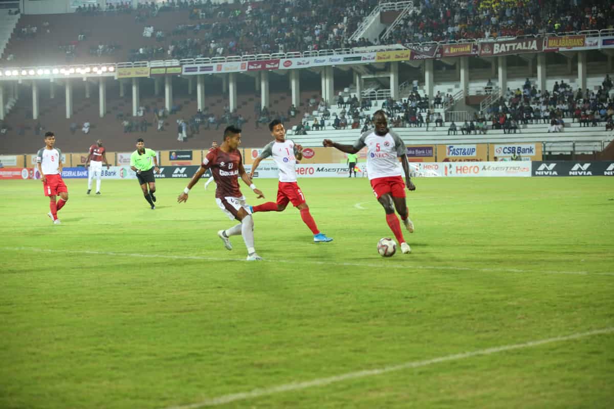 Ten-man Aizawl FC hold Gokulam Kerala to draw at home