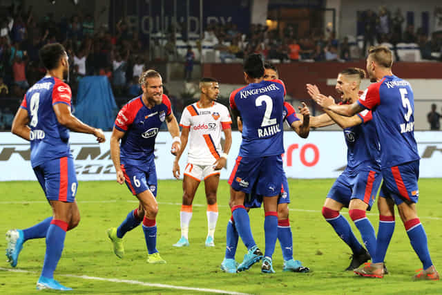Highlights: Sunil Chhetri brace fires Bengaluru past Goa in fiesty clash