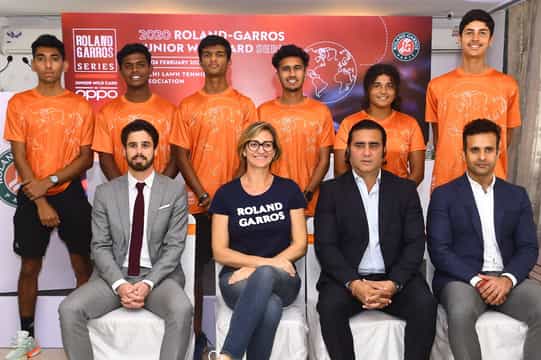 Indian players impress Mary Pierce in Roland-Garros Junior Wild Card Series