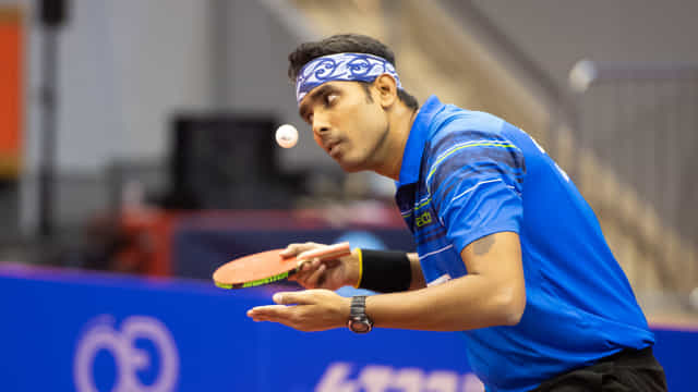 Table Tennis:  Sharath Kamal ends decade long title drought