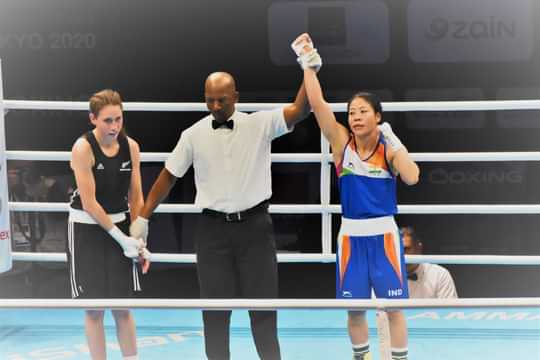 Mary Kom storms into quarterfinals of Olympic Qualifiers