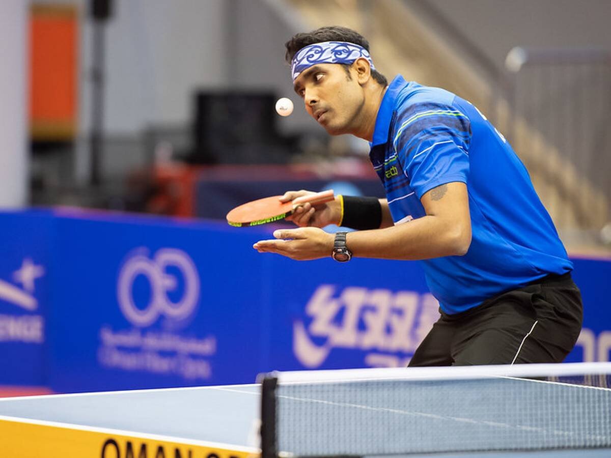 Asian Championships r Oman Open Title Sharath Kamal