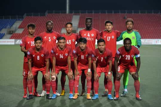 Aizawl FC youngsters keep fit during lockdown, use self-made dumbbells