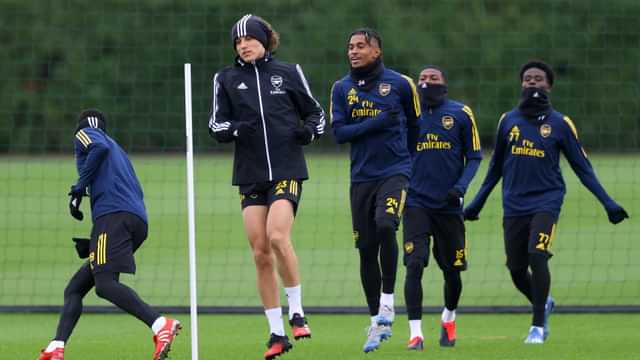 Arsenal players given permission to return to training in small groups