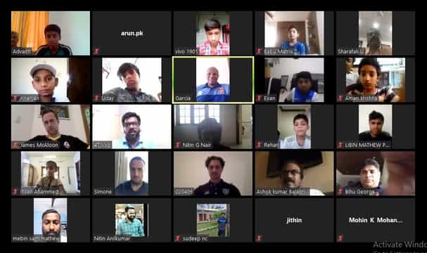 Gokulam Kerala begin online webinar football training for kids