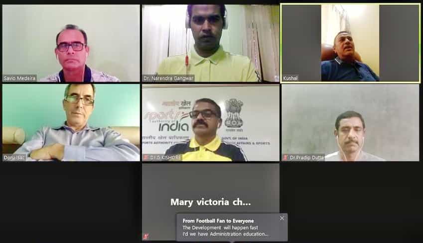 Coaches revitalised as two-week AIFF-SAI online course concludes