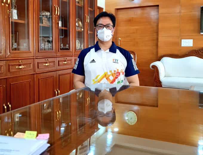 Kiren Rijiju wants India to focus on swimming to excel at the Olympics