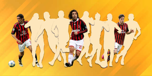 Top ten most used players by Carlo Ancelotti