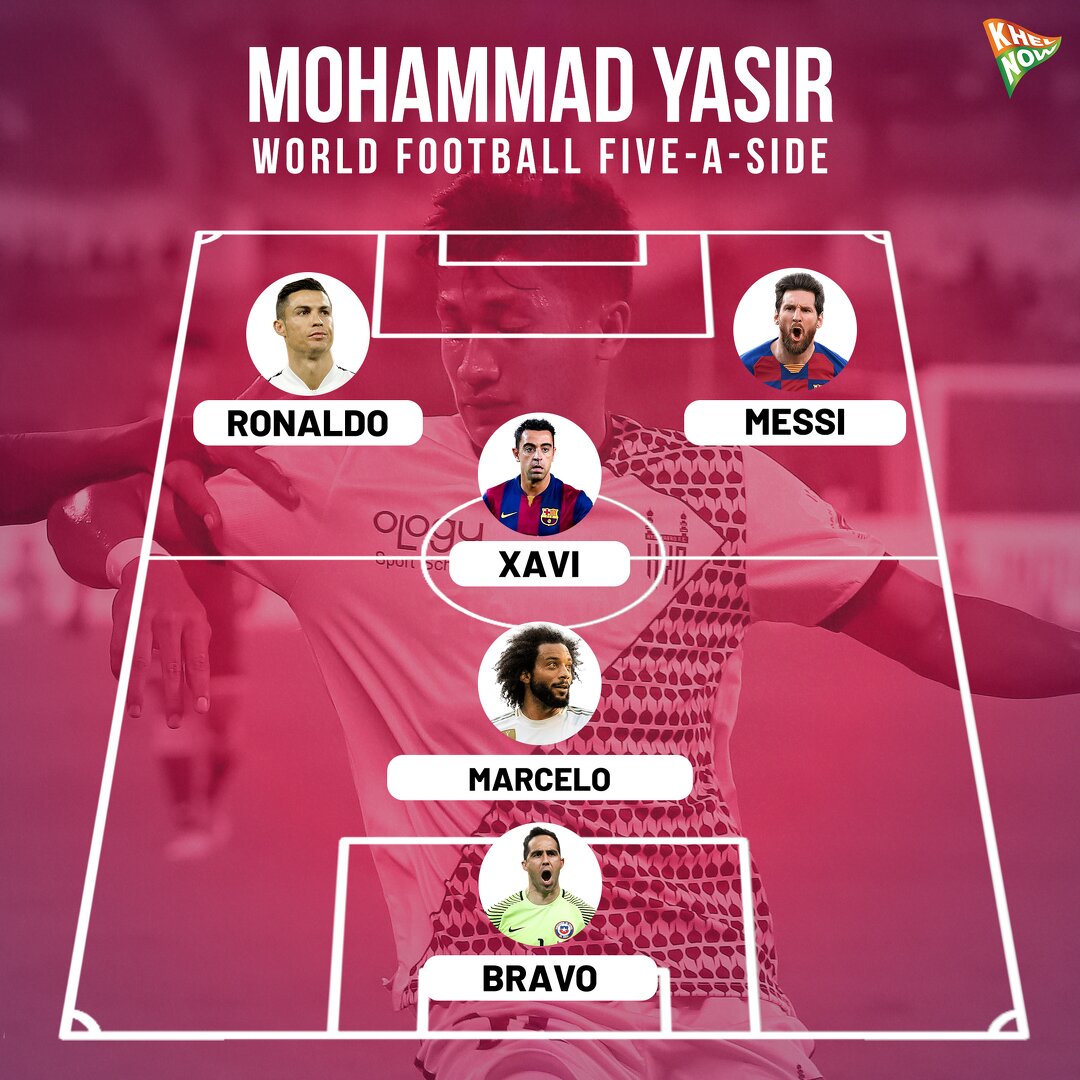 Mohammad Yasir World Football Five-a-side