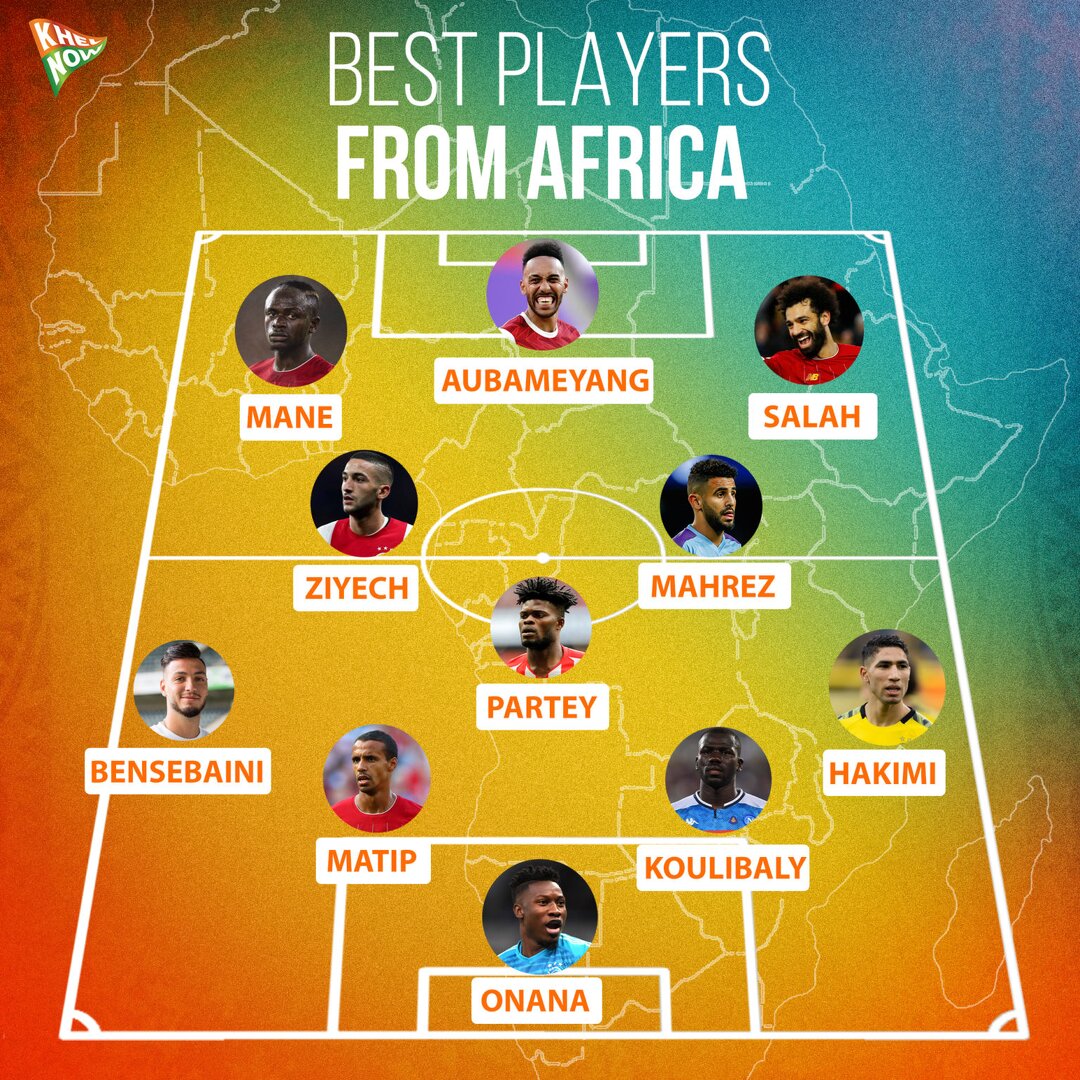 Best African Footballers Salah, Mane lead the pack