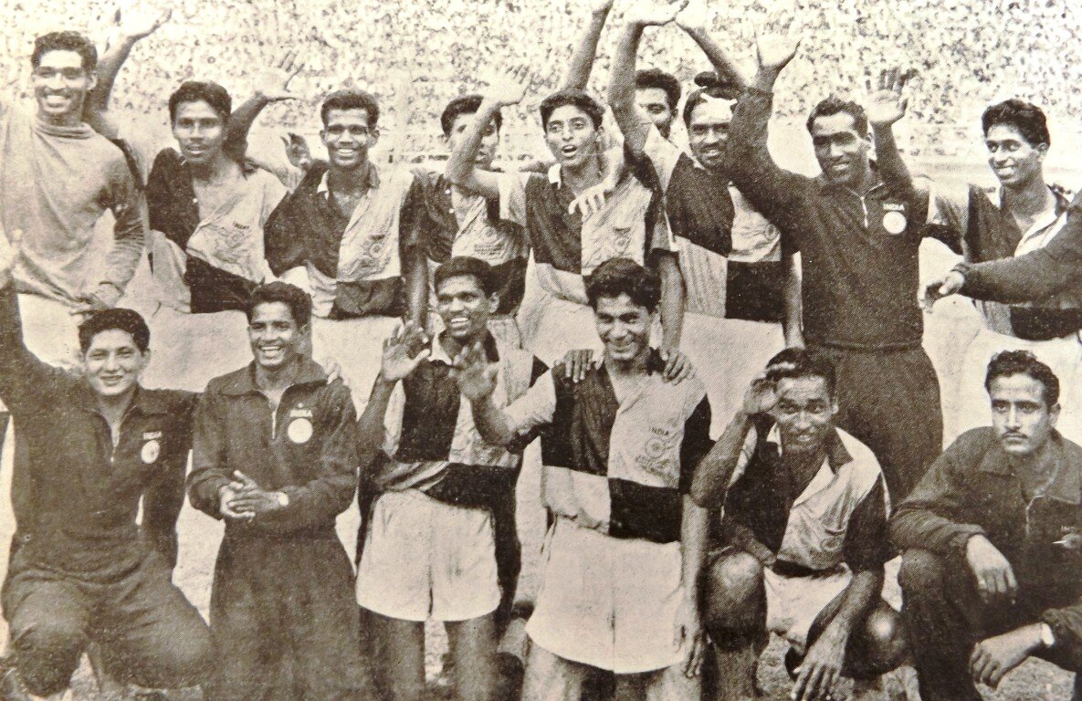 Indian Football Tea 1962 Asian Games Indonesia