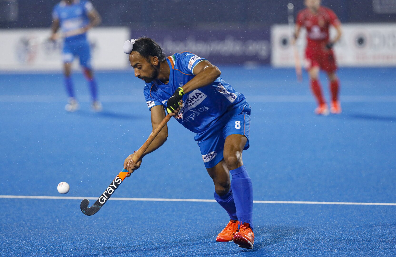 The India men's hockey team won its first Olympic medal against Germany