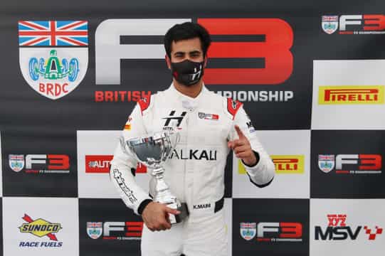 Kush Maini registers second win of the year at British F3 Championship