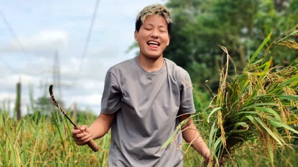 Anju Tamang: Farming has helped me keep fit at home