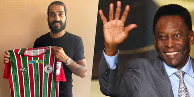 Sandesh Jhingan joins Pele in fight against COVID-19 with #Pelegacy