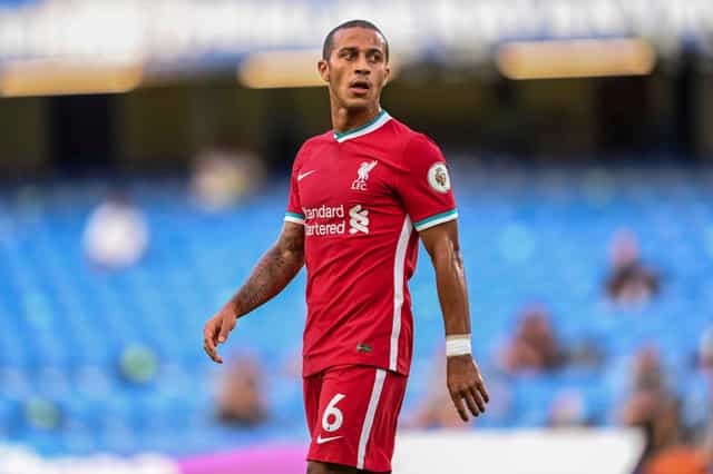 Thiago Alcantara creates unwanted record at Liverpool after recent injury