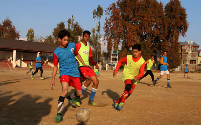 Here is how Real Kashmir are promoting grassroots football in the valley