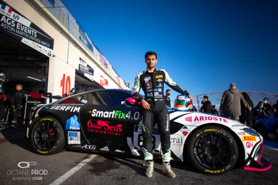 Akhil Rabindra finishes inside top-10 in FFSA GT Championship