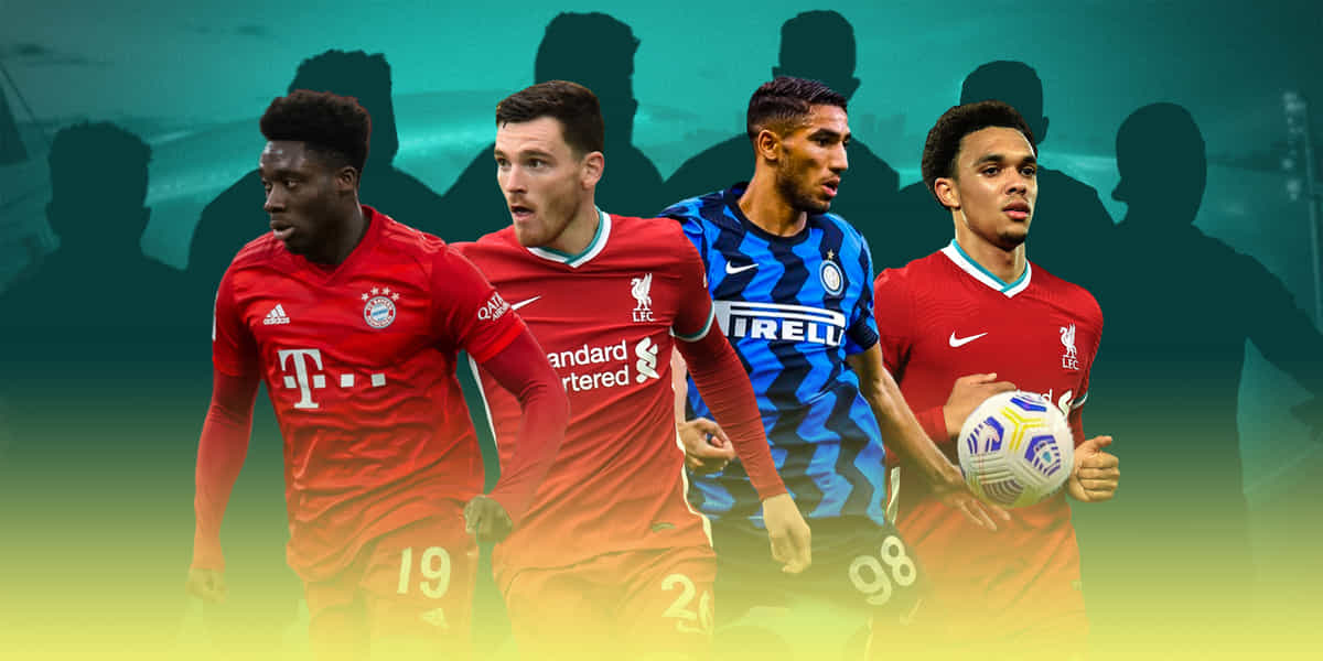 Top ten most valuable full-backs in the world