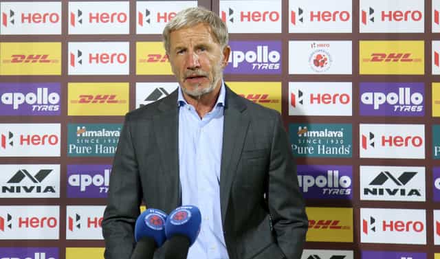 "We could've easily won," says Stuart Baxter after draw against Hyderabad FC