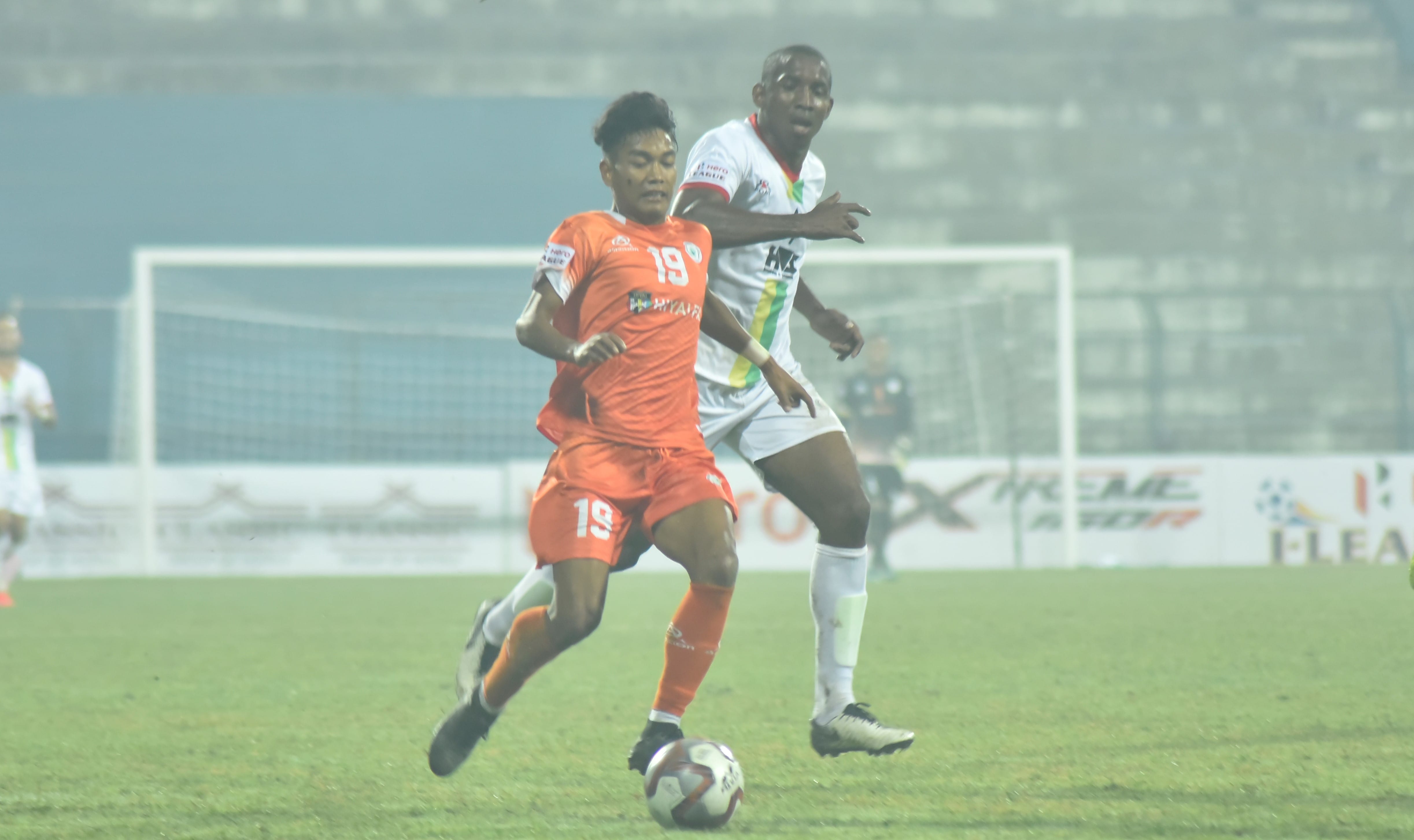 NEROCA, TRAU share spoils in lively Imphal Derby