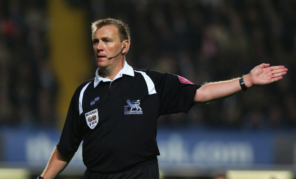 Top five referees who have officiated the most Premier League games