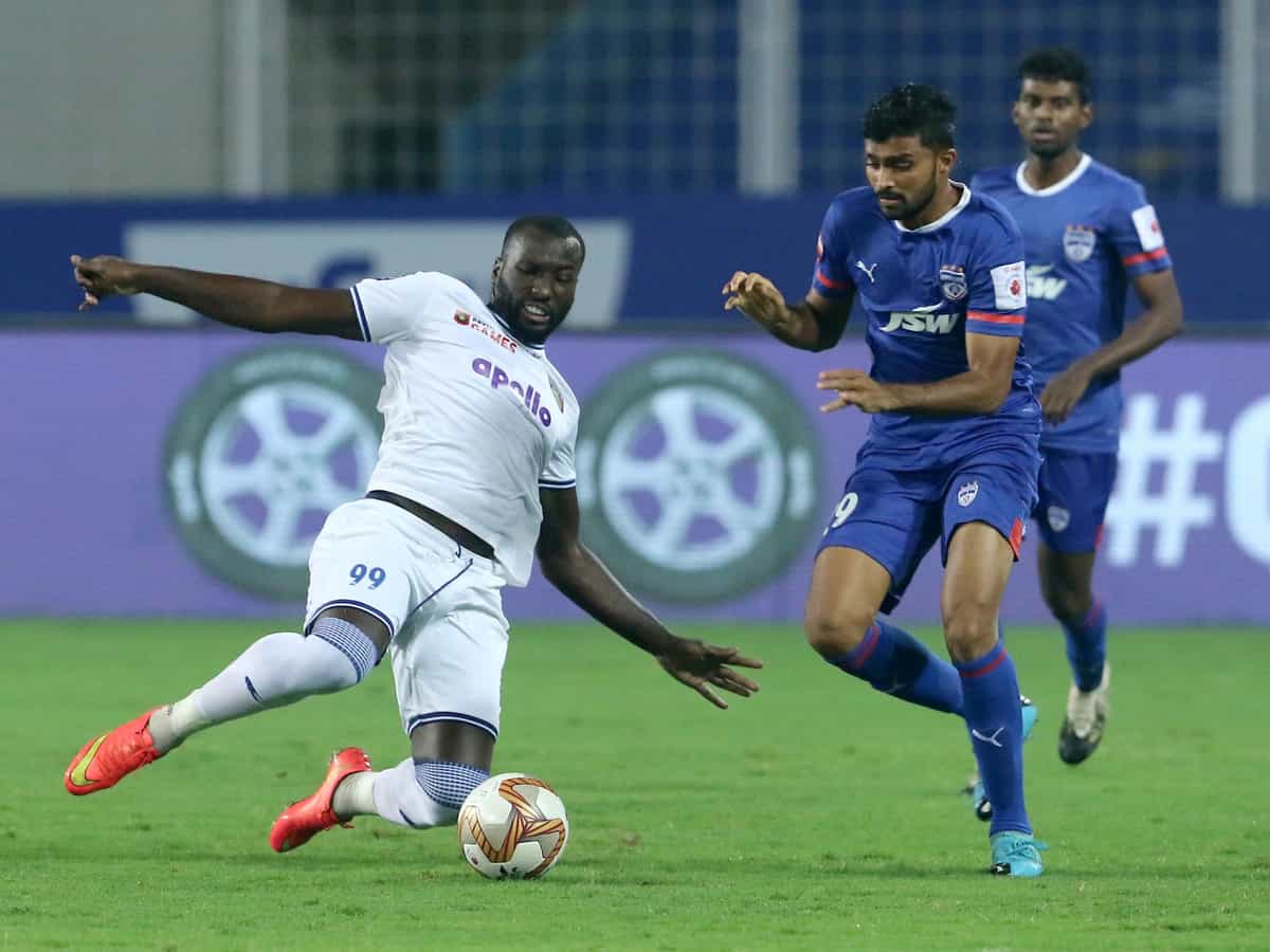 Bengaluru, Chennaiyin share points following goalless draw