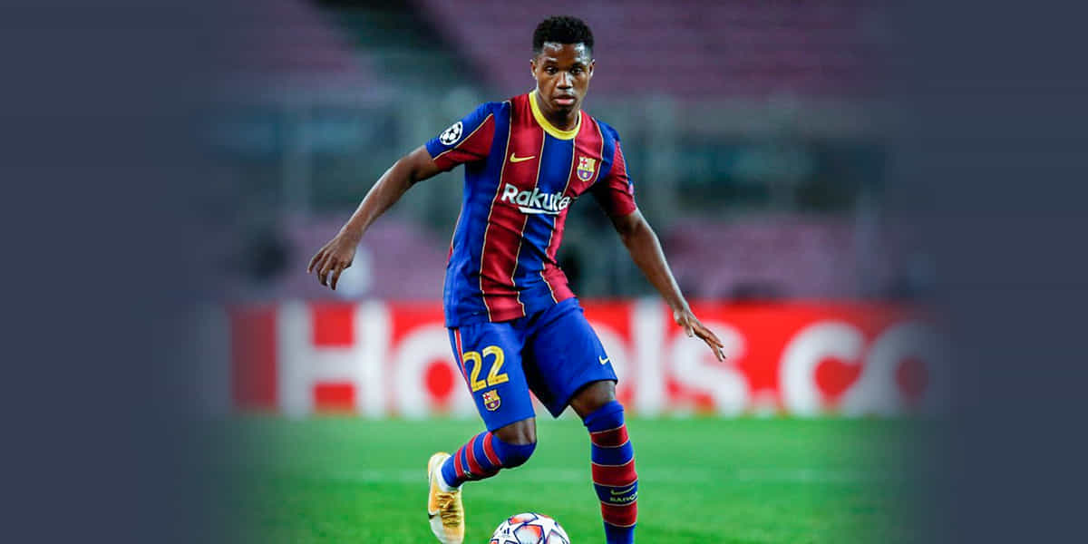 Top five records held by Ansu Fati at FC Barcelona