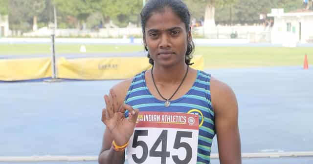 Dhanalakshmi breaks Usha's mark, eyes sprint double in Federation Cup