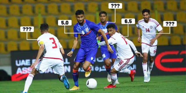 UAE Vs India ratings: Apuia, Thapa bright sparks in disappointing defeat