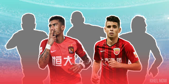 Top five foreigners in Chinese Super League in 2021