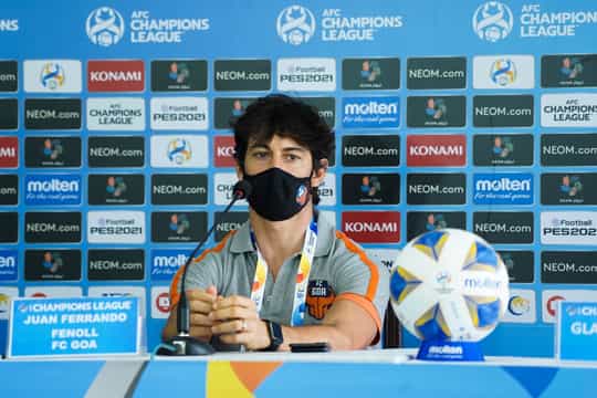 Juan Ferrando lauds Dheeraj Singh's performance after draw against Al Wahda