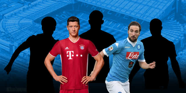 Top five highest scorers in a season in elite European leagues