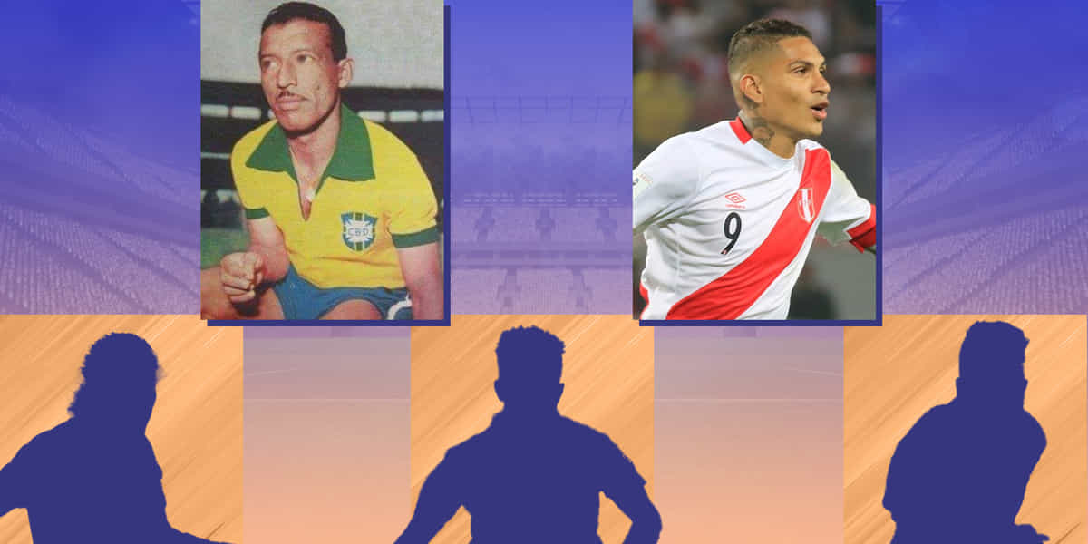 Top five highest scorers in Copa America of all time