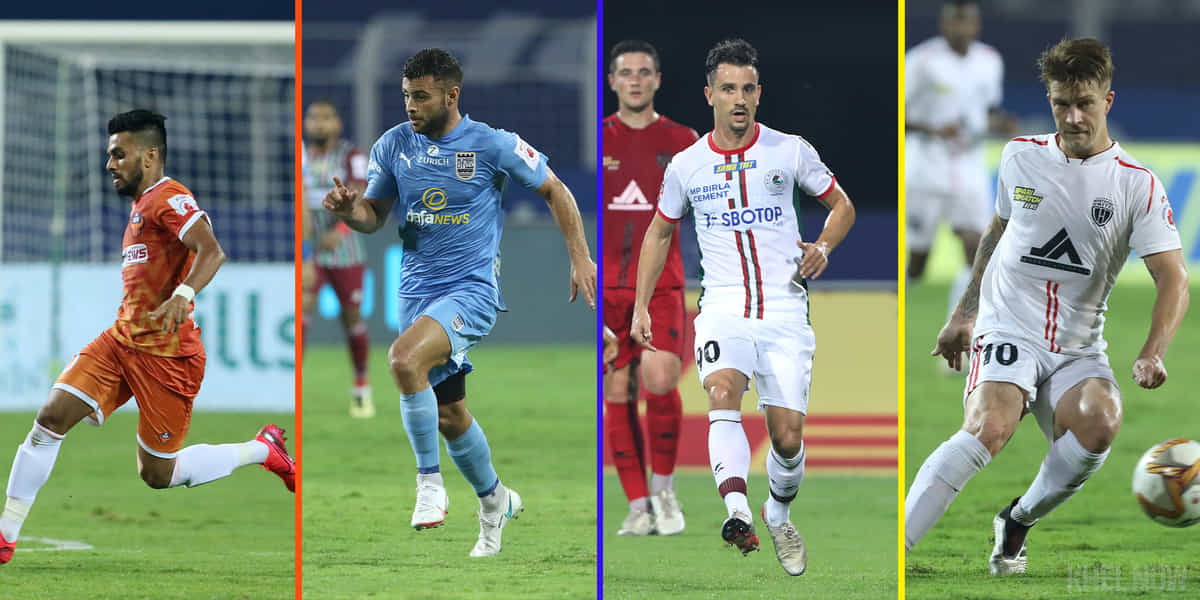 10 players who have provided most assists  in ISL history