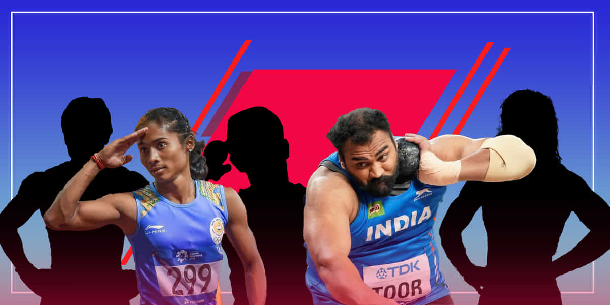 Top five performers at the Indian Athletics Grand Prix 4