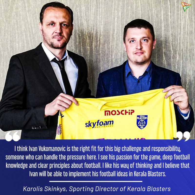 Ivan Vukomanovic at Kerala Blasters - calculated gamble or shot in dark?