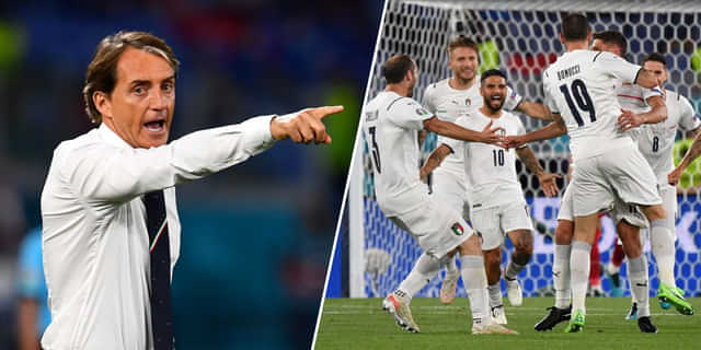 What makes Roberto Mancini's Italy a modern day revolution?