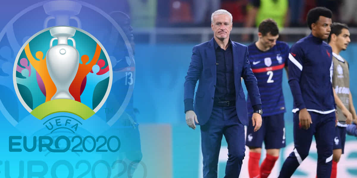 What led to the early exit of France from Euro 2020?