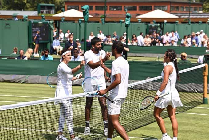 Wimbledon Day 5: Mirza-Bopanna win historic all-Indian match